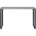 thumbnail image 3 of Hirsh 72"x30" Standing Open Metal Desk for Commercial/Home Office-Black/Gray Elm, 3 of 7