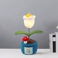 thumbnail image 1 of Teissuly Unique Knitted Decorative Potted Plants, Car Decoration, Crocheted Plants And Potted Plants Artificial Knitted Home Decoration Office Artificial Desk Plants Teissuly WER202311273603, 1 of 7