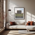 thumbnail image 2 of Long Beach Dunes - Long Beach New York Photography Beach House Architecture Coastal Boardwalk Beach Vintage Scenic Black Framed Wall Art Print 6 x 8 inches, 2 of 4