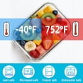 thumbnail image 3 of 7 Pack Glass Food Storage Containers with Lids, Microwave Safe Meal Prep Containers, Glass Airtight Lunch Box Containers, Bento Box, 3 of 6