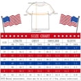 thumbnail image 3 of DDSOL Boys 4th of July Graphic Tees Patriotic T-Shirts Cotton Tops Black Size 6, 3 of 6