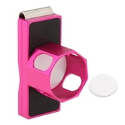 harayaa Pool Cue Chalk Holder Aluminum Practical Tool Portable Chalk Case Chalk Carrying Pink