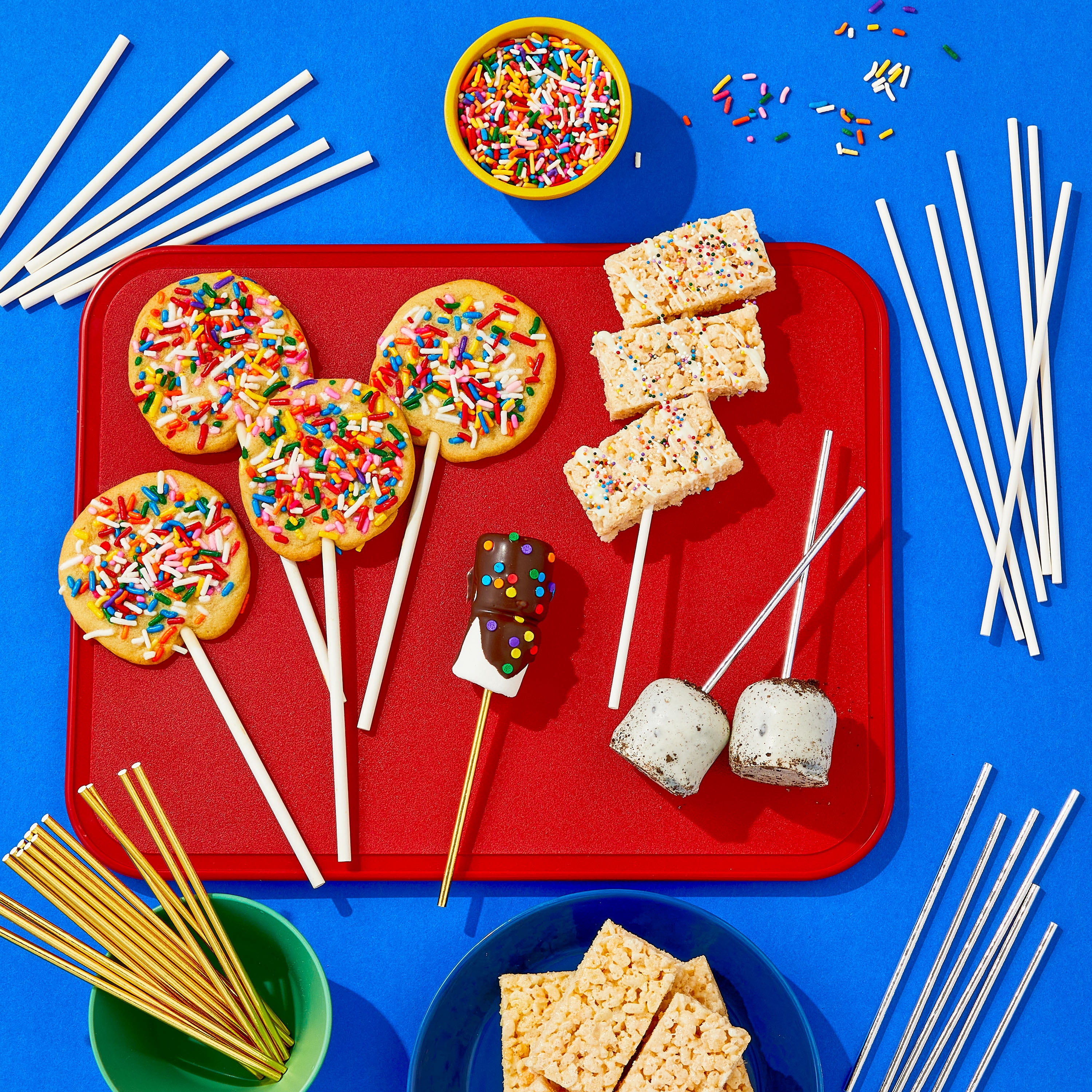 20 Count, 6 IN, White, Paper Cookie Treat Sticks, by Way To Celebrate