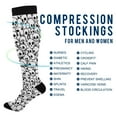 thumbnail image 4 of joogoo Skulls Socks Women Men Knee High Sock, 4 of 8
