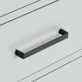 thumbnail image 6 of Ariel Hepburn 43 In. Left Offset Rectangle Sink Vanity With 1.5 In. Carrara White Countertop In Grey, 6 of 9