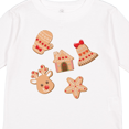 thumbnail image 4 of Inktastic Christmas Gingerbread Cookies Boys or Girls Long Sleeve Toddler T-Shirt, 4 of 5