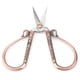 thumbnail image 5 of Tijeras de punto de cruz de acero inoxidable tijeras de costura vintage herramienta de bordado bronce rojo Nikou, 5 of 9