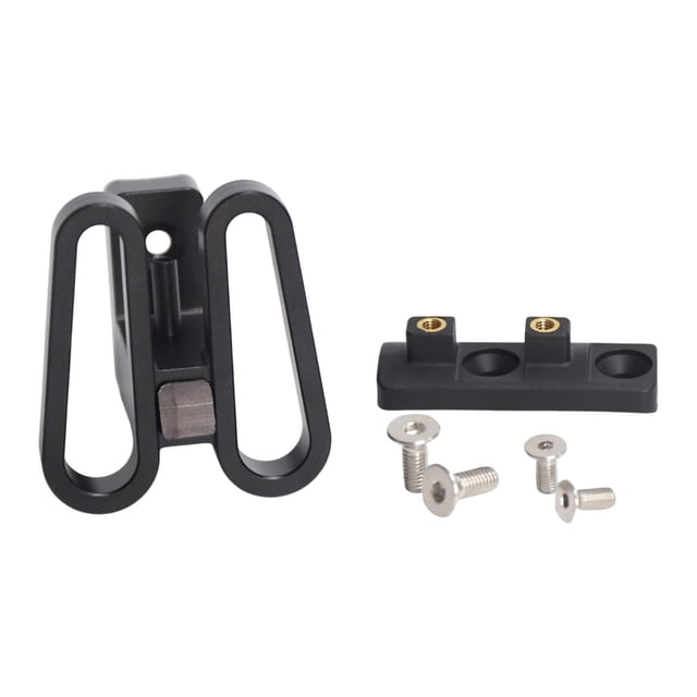 harper Aluminium Alloy Bike Front Carrier Block Quick Release Bracket Mounting Base for Black