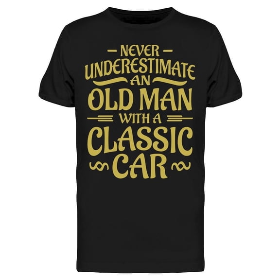 Old Man Classic Car Tee Men's -Image by Shutterstock