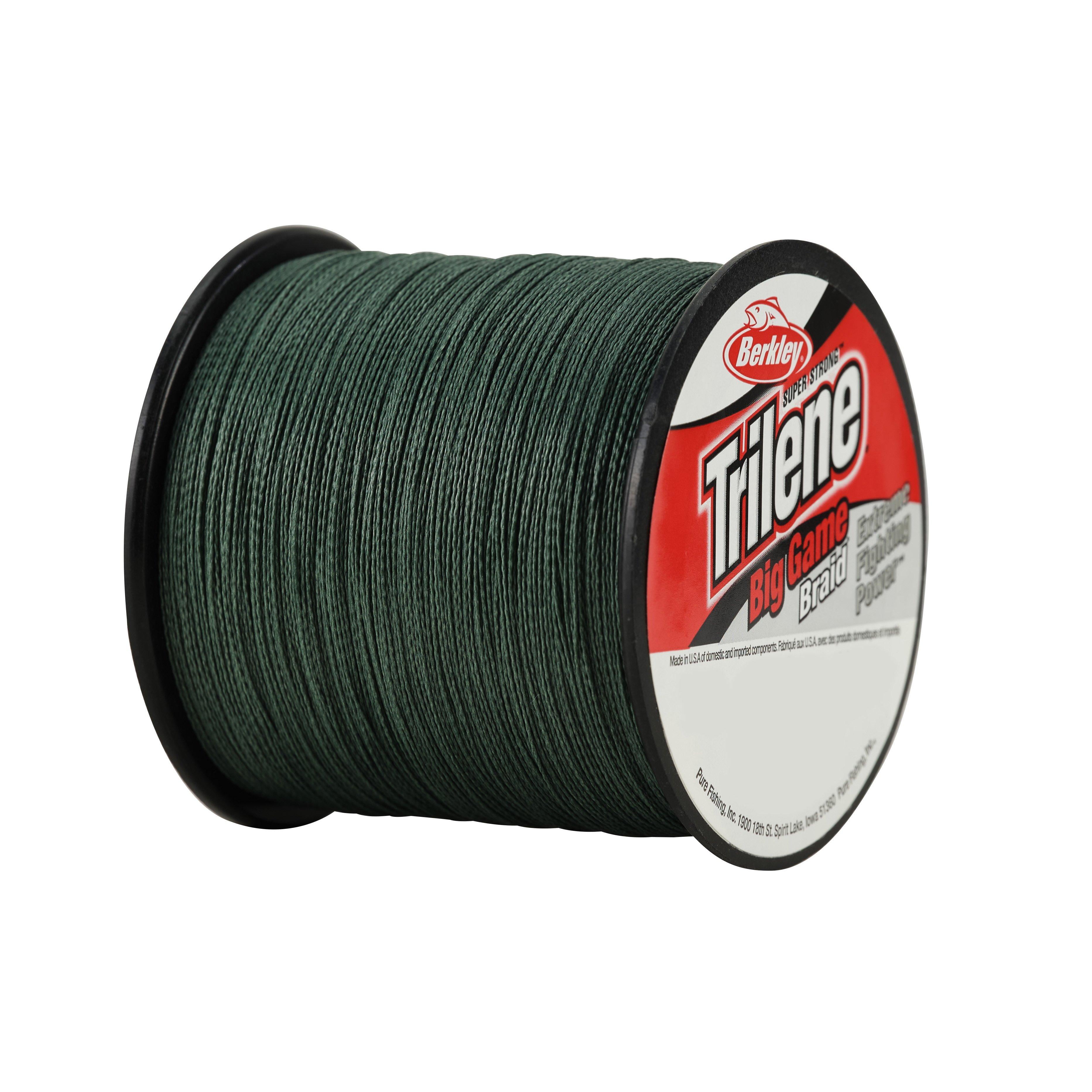 Berkley Big Game Braid Superline, Low-Vis Green, 330 yd,300 m