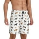 thumbnail image 2 of Fotbe Labrador Retriever Dog Pantalones Cortos de Pijama para Hombre, Ropa de Dormir, Pantalones de Pijama Cortos para Hombre-Small, 2 of 6
