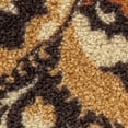 thumbnail image 5 of Mainstays Traditional Roxanne Medallion Rust Orange Indoor Hallway Runner Rug, 1'8"x5', 5 of 8