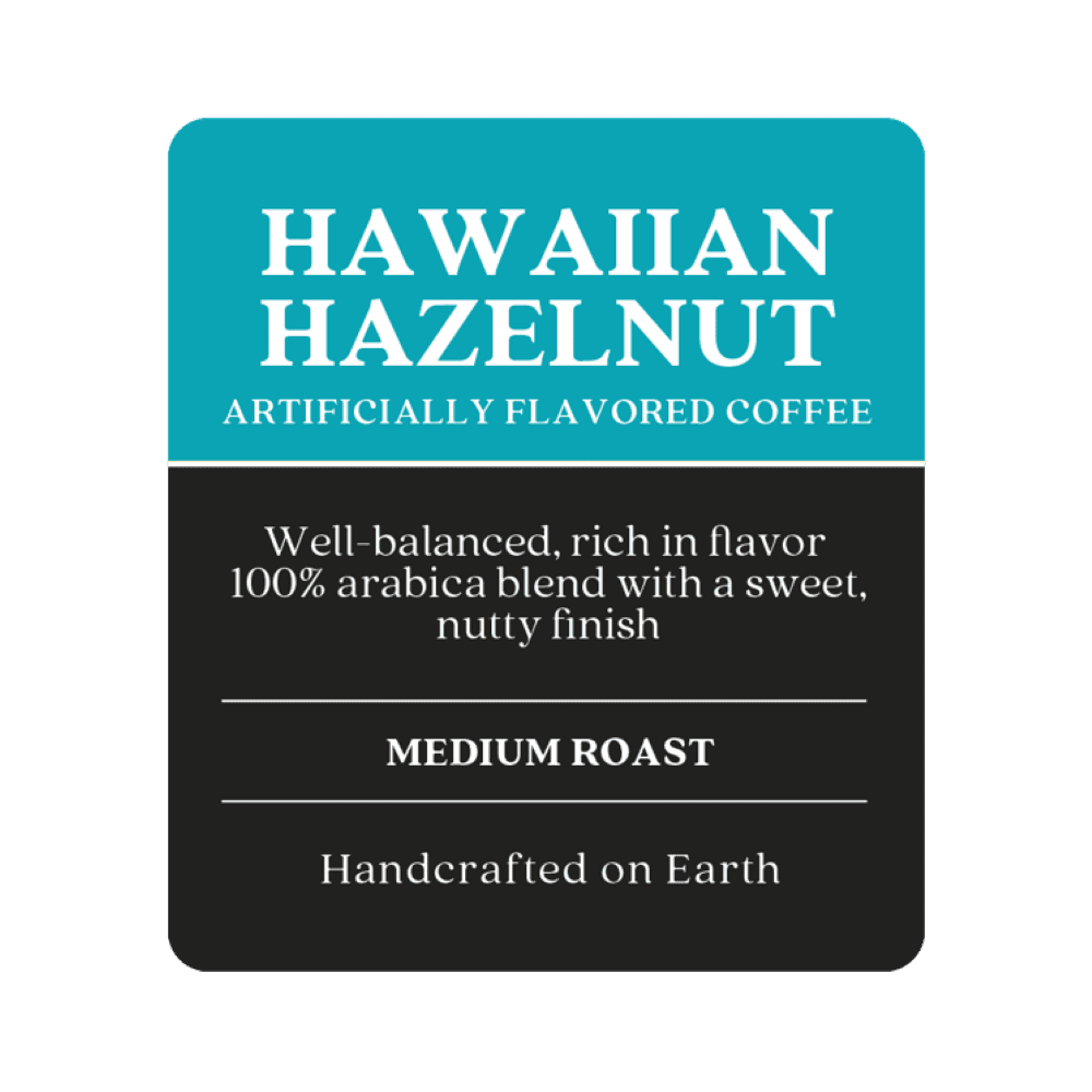 Copper Moon Single Serve Coffee Pods for Keurig K-Cup Brewers, Medium Roast, Hawaiian Hazelnut Flavored Blend, 72 Count