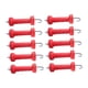 thumbnail image 3 of 10 piezas de aisladores de manija de puerta de resorte para cerca eléctrica, accesorios para de , conector de puerta, de cerca, 3 of 9