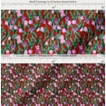 thumbnail image 2 of Soimoi Cotton Cambric Fabric Leaves & Tulip Floral Fabric Prints by Yard 56 Inch Wide, 2 of 7