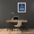 thumbnail image 3 of Vision Studio 20x24 White Modern Wood Framed Museum Art Print Titled - Foliage Chintz II, 3 of 4