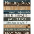 thumbnail image 2 of Allen, Kimberly 15x18 Black Ornate Wood Framed with Double Matting Museum Art Print Titled - Hunting Rules v2, 2 of 4