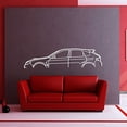 thumbnail image 2 of LaModaHome Subaru Impreza WRX STI GR Classic Metal Silhouette Wall Art, 2 of 5