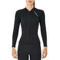 thumbnail image 1 of SAIL DE DIVE 2MM Tops de traje de neopreno Timbre Términos térmicos Trajes UV Protección Ubicación Buceo Trajes de buceo de gran tamaño Traje de surf para agua Aerobics Snorkeling M Eigraketly OD003293-08, 1 of 7