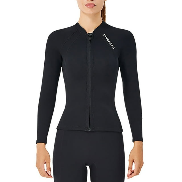 SAIL DE DIVE 2MM Tops de traje de neopreno Timbre Términos térmicos Trajes UV Protección Ubicación Buceo Trajes de buceo de gran tamaño Traje de surf para agua Aerobics Snorkeling M Eigraketly OD003293-08