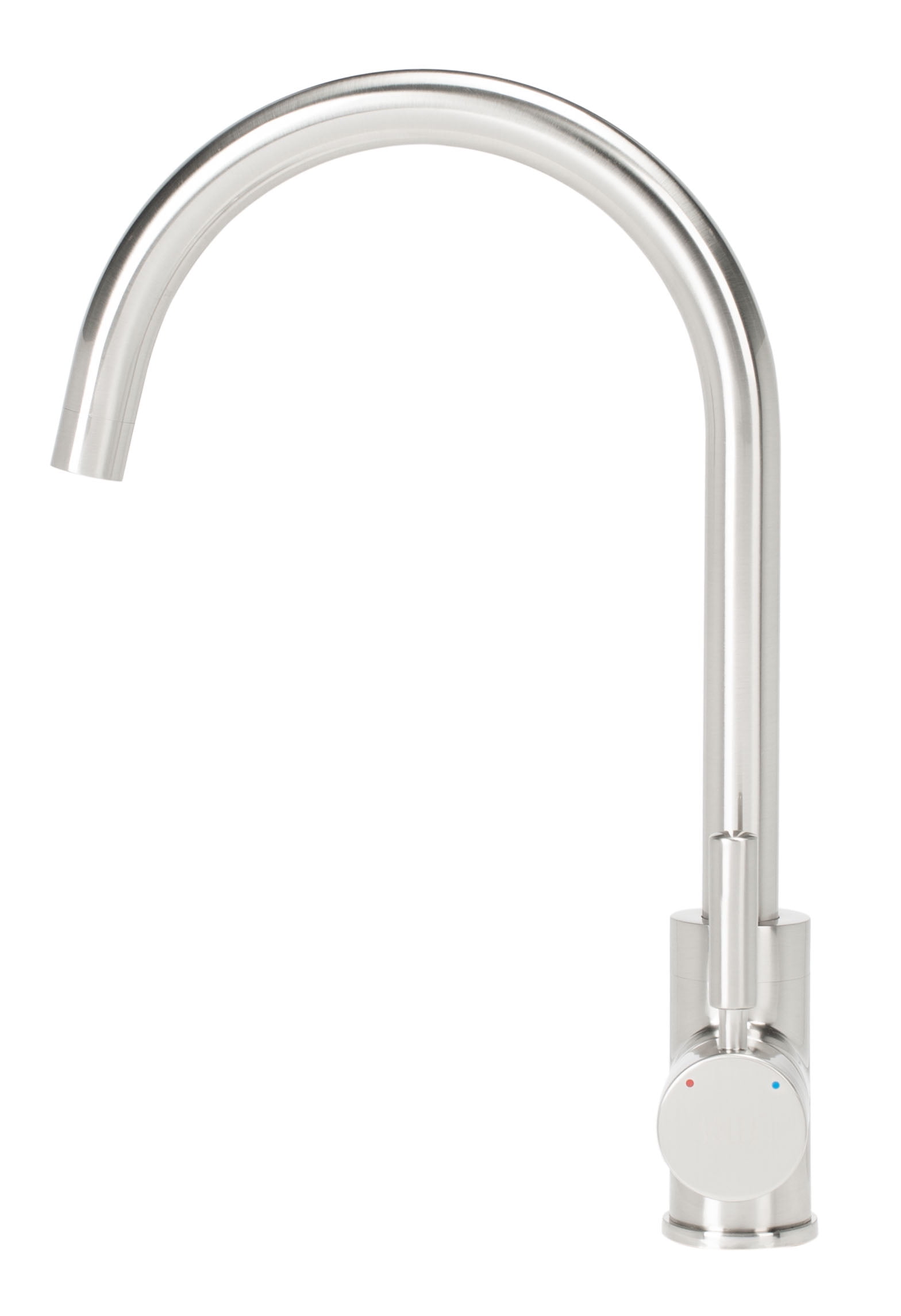 Safavieh Solea Avanti Single Handle Kitchen Faucet, Brushed Nickel