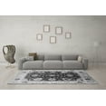 thumbnail image 3 of Ahgly Company Indoor Round Oriental Gray Industrial Area Rugs, 6' Round, 3 of 4