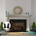 thumbnail image 4 of 2 PCS Magnetic Fireplace Draft Stopper，Fireplace Cover to Block Cold Air from Vent to Prevent Heat Loss，Magnet Fireplace Screen，Indoor Chimney Draft Blocker Vent Covers, 4 of 9