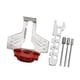 thumbnail image 5 of Kit de accesorios para afilar motosierras con guía angular, regla y llave para motosierra. Rojo, 5 of 9