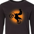 thumbnail image 4 of Inktastic Motocross Rider Freestyle Sports Long Sleeve Youth T-Shirt, 4 of 5