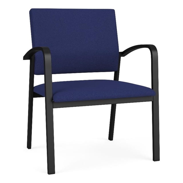 Scranton & Co Fauteuil d'Appoint en Acier de 18,5 Po avec Siège Rembourré, Bleu