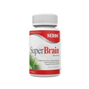 SEDDS Super Nootropic Brain Booster Supplement to Improve Memory, Boost Focus, Increase Mental Energy with Ginkgo Biloba Extract - 60 Softgel