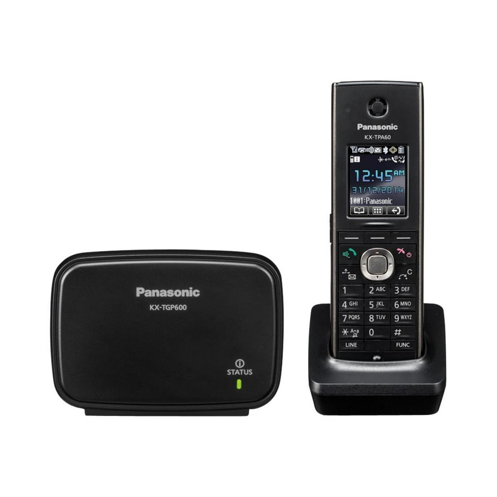 Panasonic KXTGP600 Cordless VoIP phone DECT 6.0 3way call