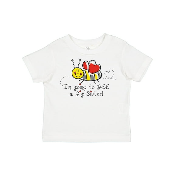 Inktastic Bee Future Big Sister Girls Toddler T-Shirt