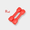 thumbnail image 1 of HEANUJJ 10Pcs Assorted Color ABS Plastic Dumbbells for Exercising and Performance with Closed Opening Design, 1 of 8