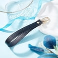 thumbnail image 4 of Microfiber Wristlet bag Straps Clutch bag Straps with Alloy & Iron Findings PeachPuff 21x1.8cm, 4 of 6