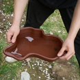 thumbnail image 2 of HAHDAXIA Large Snake Water Bowl - Reptile Bathing Pool with Ramp and Basking Platform | Reptile Bathing Tub for Turtle, Bearded Dragon, Gecko for Backyard, Balcony Suanq, 2 of 7
