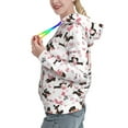 thumbnail image 2 of Wukai Dachshund Dog Puppy Print Womens Hoodies Fleece Sweatshirts Long Sleeve Sweaters Pullover Fall Outfits Winter Clothes-Medium, 2 of 7