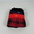 thumbnail image 3 of Gap Mens 2Pk. Waffle-Knit Jogger-Leg Pajama Pants True Black & Red Plaid-Small, 3 of 6