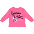 thumbnail image 3 of Inktastic My Grandma is a Fighter Breast Cancer Awareness Boys or Girls Long Sleeve Toddler T-Shirt, 3 of 5