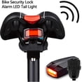 thumbnail image 4 of Luz trasera inteligente para bicicleta recargable por USB con alarma inalámbrica y control remoto para andar en bicicleta de montaña o de carretera de forma segura, 4 of 8