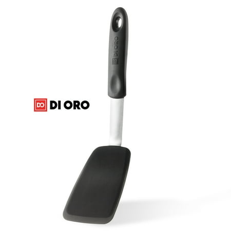 - DI ORO Chef Series FLEX Standard Silicone Spatula 600°F Heat-Resistant Flexible Silicone Turner Spatula - Forever Warranty