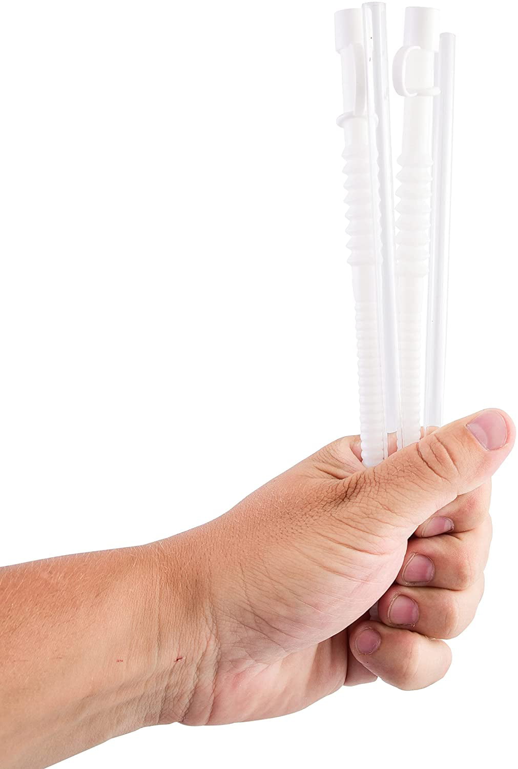 HotSips Reusable Drinking Straws - Cold & Hot Beverages Made in USA  Ergonomic Shape to reduce pucker for Mugs, Cups & Tumblers 12-24 oz, Straws  with