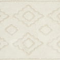 thumbnail image 3 of SAFAVIEH Sparta Siomha Geometric Polyester Shag Area Rug, Ivory/Beige, 3' x 5', 3 of 4
