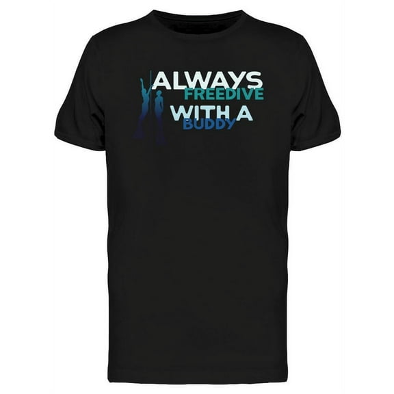 Always Freedive T-Shirt Men -Image by Shutterstock, Male Large