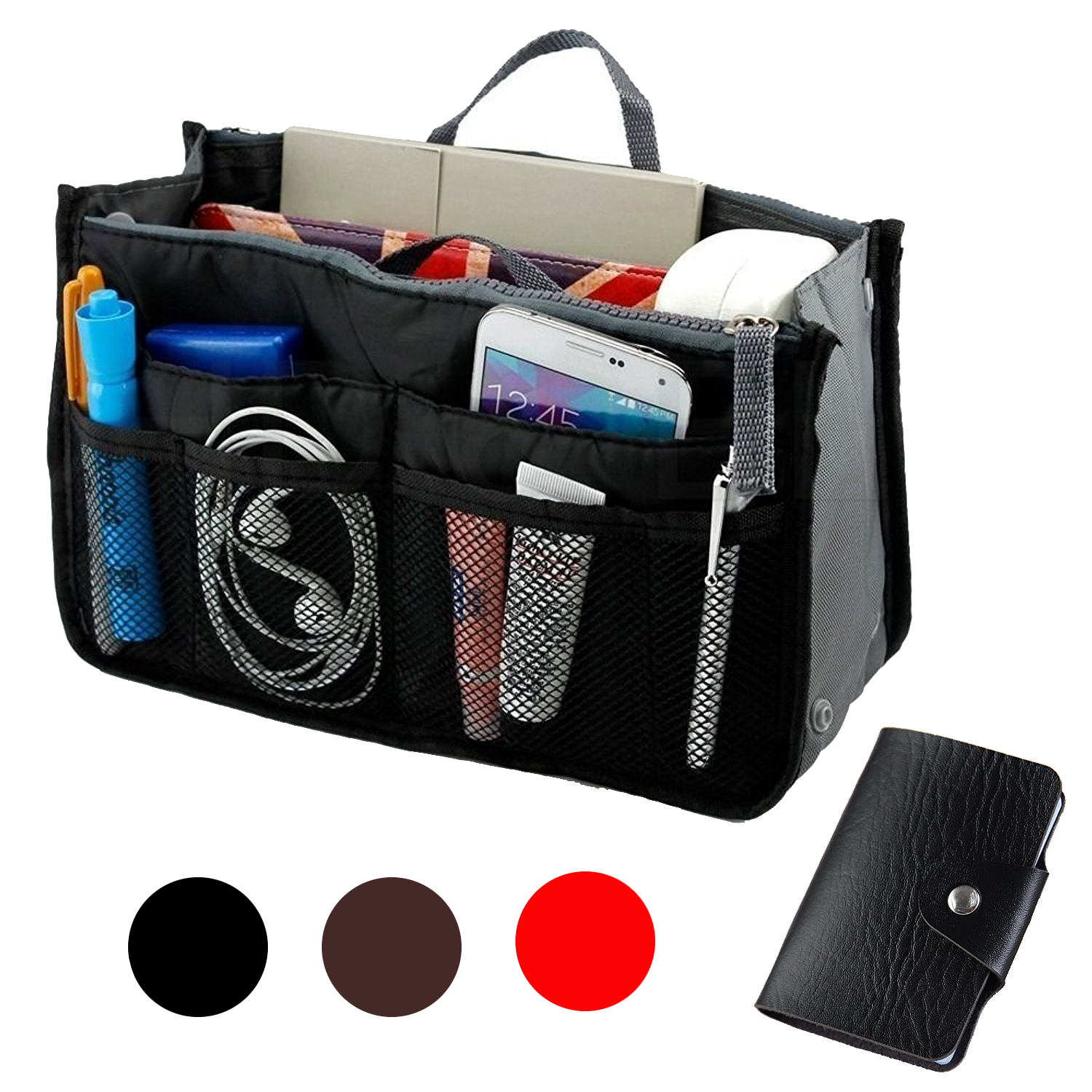 organizer purse with credit card slots