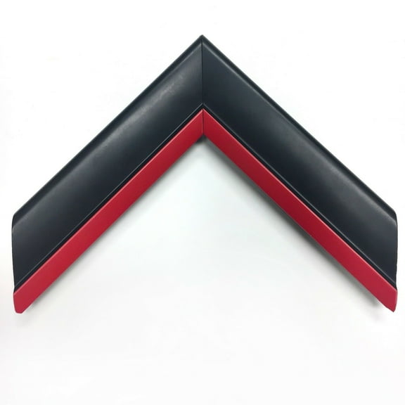 1 5/8" Readymade Wood Picture Frame (Black & Red)