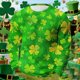 thumbnail image 5 of Camisa de Día de San Patricio Hombres de Manga Larga de Manga Larga Cuello Redondo Tops Casuales para Fiesta Festival Vacaciones Viajes Calle Uso Diario Camisetas de Hombre Casual Estiloso Verano, 5 of 7