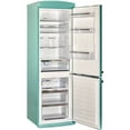 thumbnail image 4 of Unique Appliances Classic Retro 11.7 Cu.Ft. 2-Door Bottom-Freezer Refrigerator, Ocean Mist Turquoise, 4 of 4