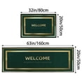thumbnail image 7 of REGALWOVEN Set of 2 Kitchen Rugs Washable Floor Mat Set for Home, Green 20" x 32" + 20" x 63", 7 of 7