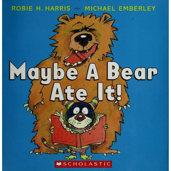 Pre-Owned Maybe a Bear Ate It! Paperback Michael Emberley Robie H. Harris
